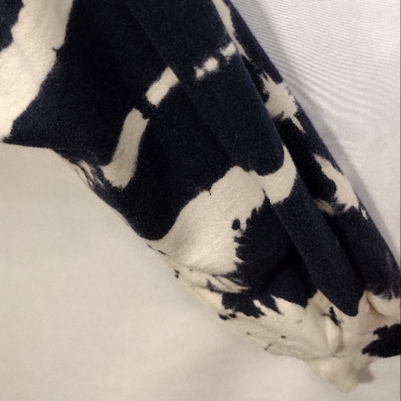 Young Fabulous Broke Safari Tie Dye Hoodie Crop Sweatshirt Women's M/L Blue Boho - Picture 3 of 8